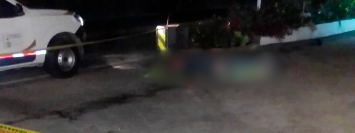 Lugar del crimen de Asdrúbal de Jesús Vélez Orozco. /FOTO: DENUNCIAS ANTIOQUIA