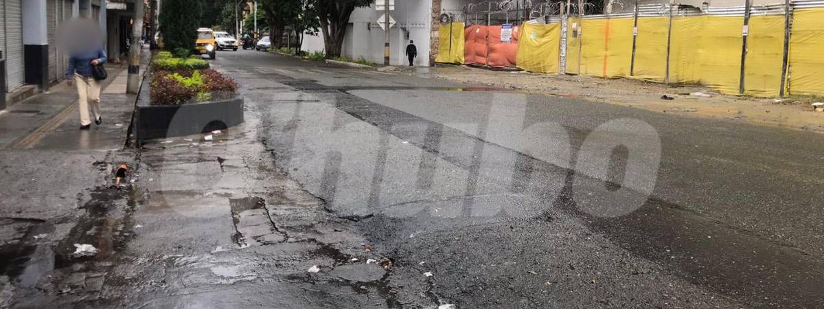 Sector de Prado Centro, donde fue hallado el vehículo. FOTO: LAURA ROSA JIMÉNEZ VALENCIA