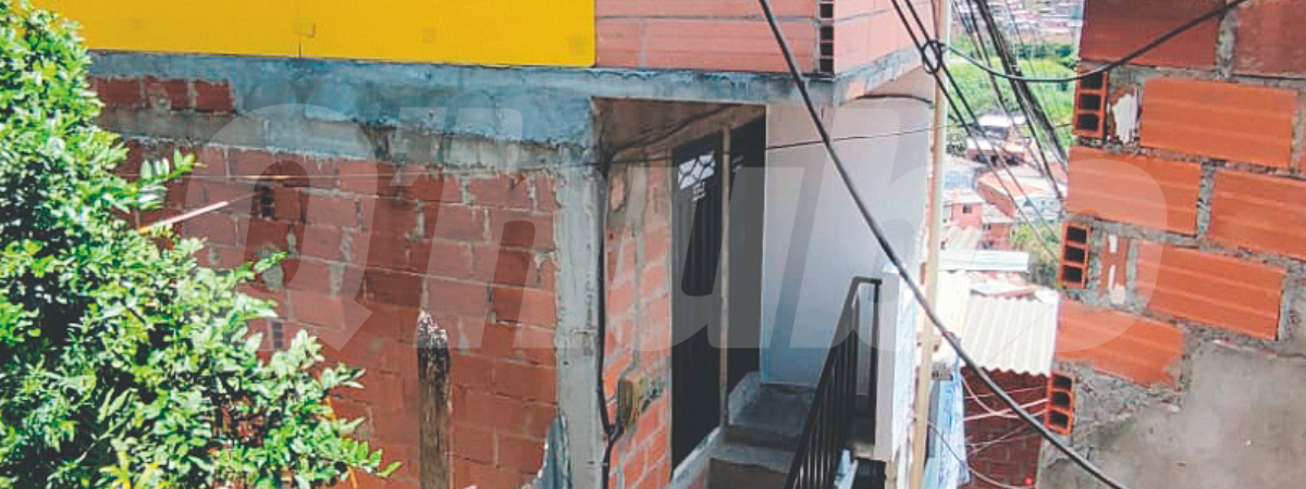 En este segundo piso ocurrieron los hechos. Luis Miguel y su familia residían allí desde hace 10 días. /FOTO: ANDRÉS GARCÍA HERNÁNDEZ