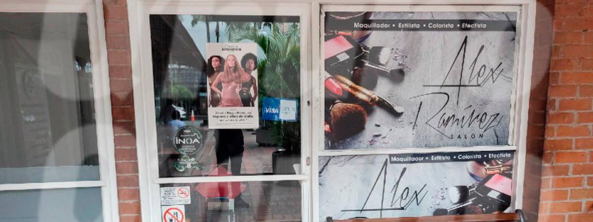 Este era el local de Hugo Alexánder Ramírez Carmona, quien se desempeñaba como estilista. /FOTO: ANDRÉS GARCÍA HERNÁNDEZ 