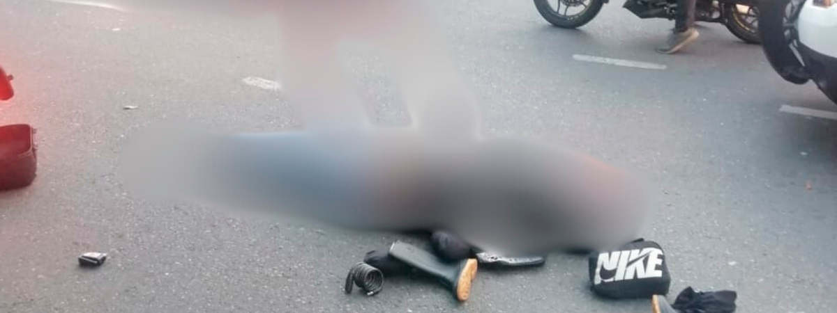 EN FOTOS: Uno se pasó el “semáforo en rojo” y el desenlace fue fatal 