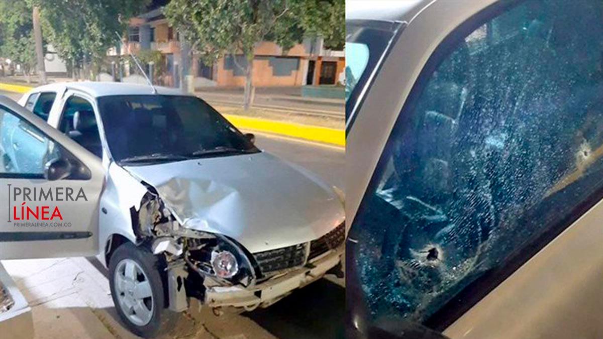 Así quedó el vehículo en el que iba el nieto del artista vallenato. /FOTOS: TOMADAS DE LA WEB