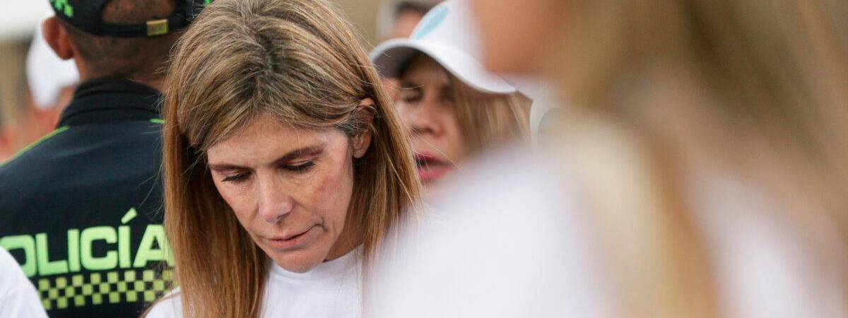 María Carolina Hoyos, hermana de Miguel Uribe precandidato. /FOTO: COLPRENSA