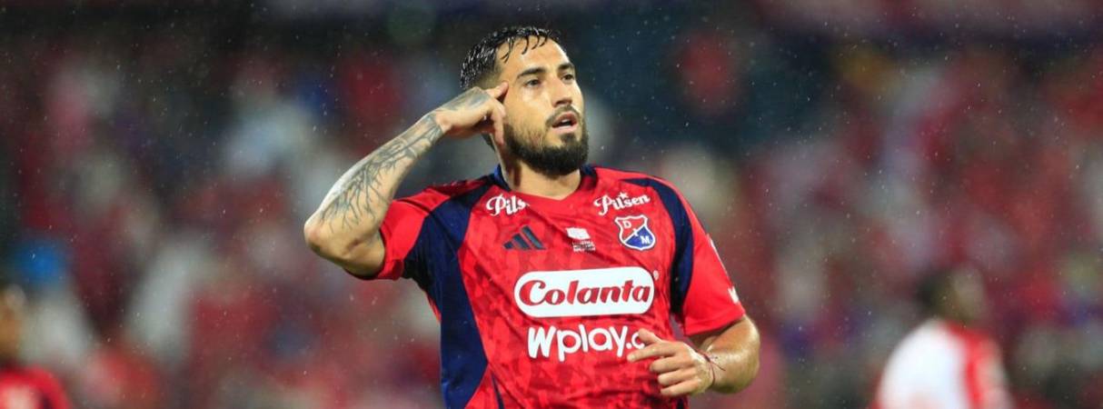 Francisco Fydriszewski, jugador del Independiente Medellín. FOTO: CAMILO SUÁREZ 