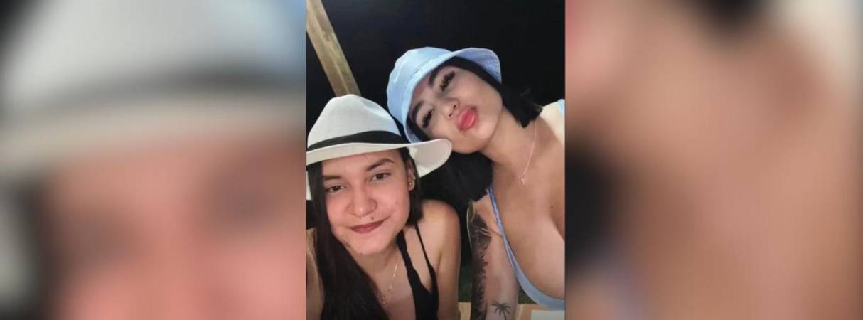 La patrullera es Manuela Loaiza (izq) y su prima María José Villa (der). FOTO: TOMADA DE REDES SOCIALES