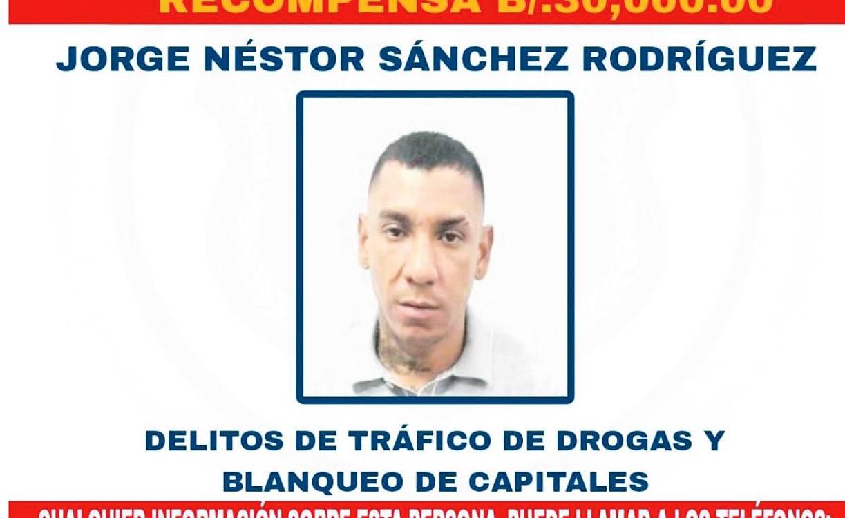 La Policía panameña buscaba a Comanche por todo el país, luego de ser perfilado como un peligroso cabecilla.