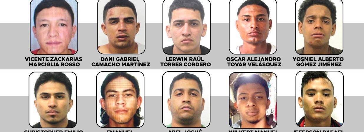 La recompensa por los fugados es de $ 20 millones. /AFICHE: POLICÍA NACIONAL