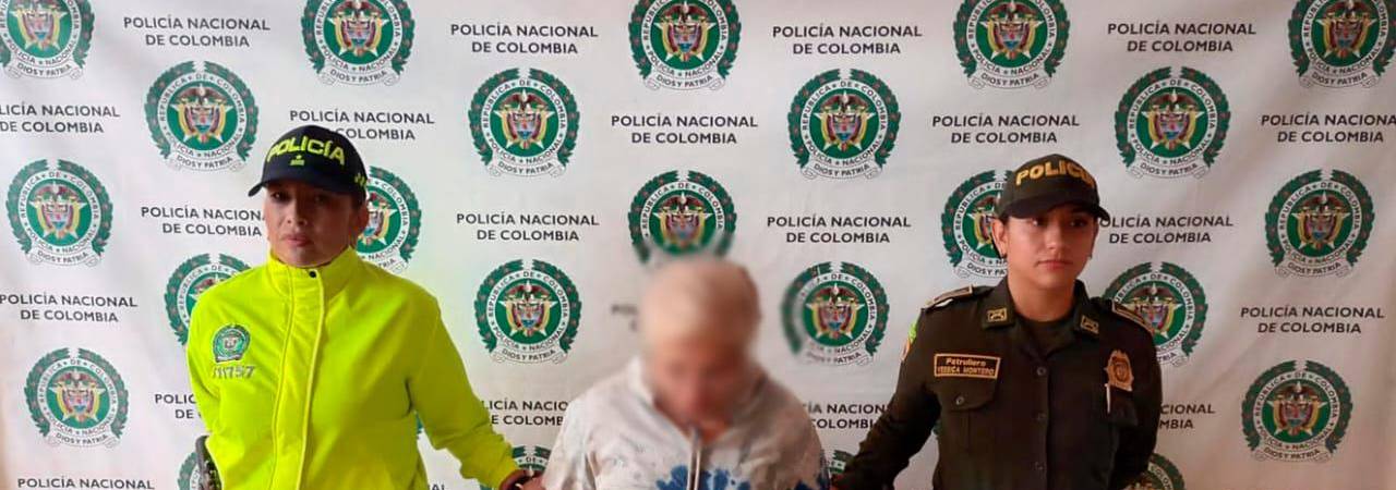 Ella es Clara Yepes, una de las capturadas. /FOTO: DIJÍN.