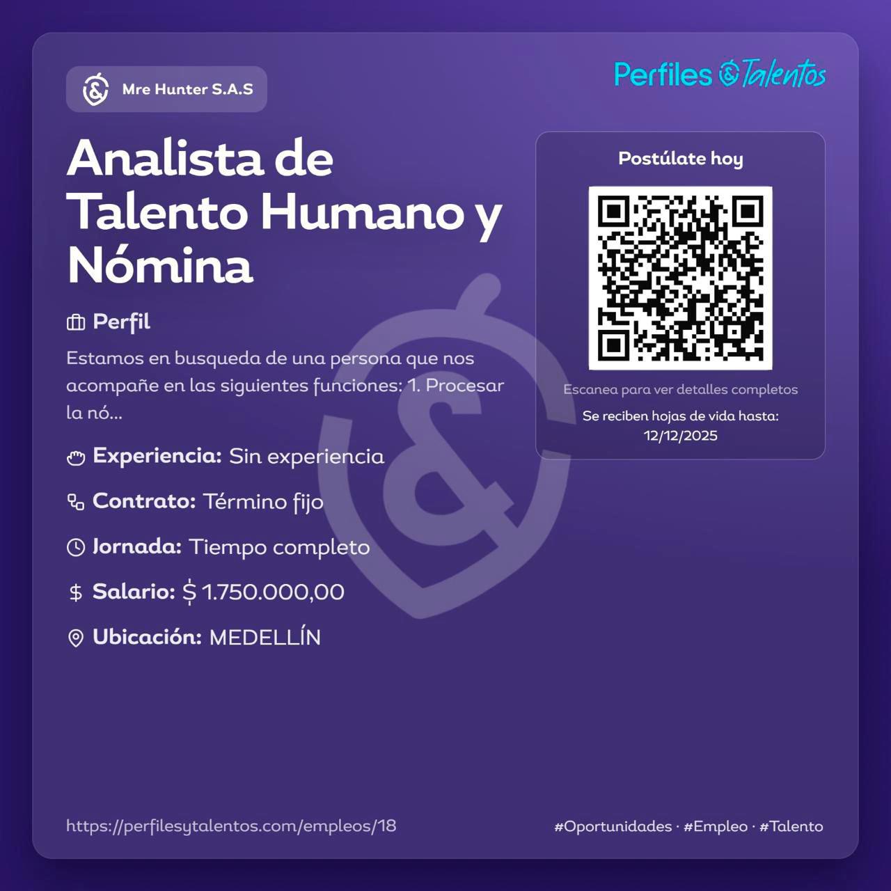 ¿Busca camello? Pilas con estas vacantes en el área metropolitana