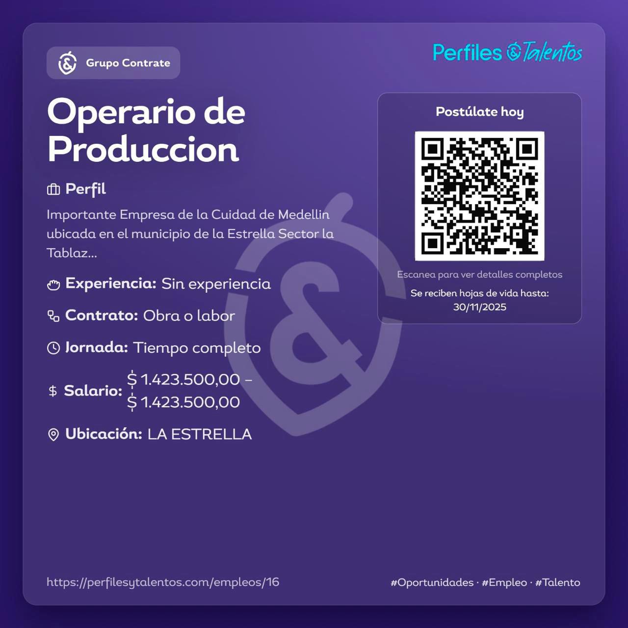 ¿Busca camello? Pilas con estas vacantes en el área metropolitana