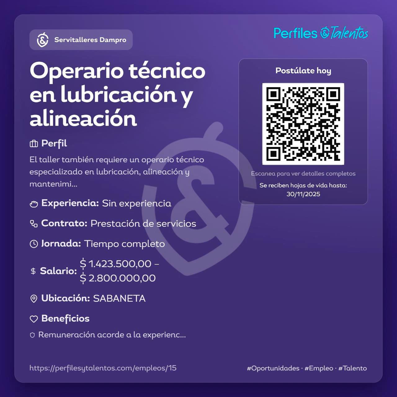 ¿Busca camello? Pilas con estas vacantes en el área metropolitana
