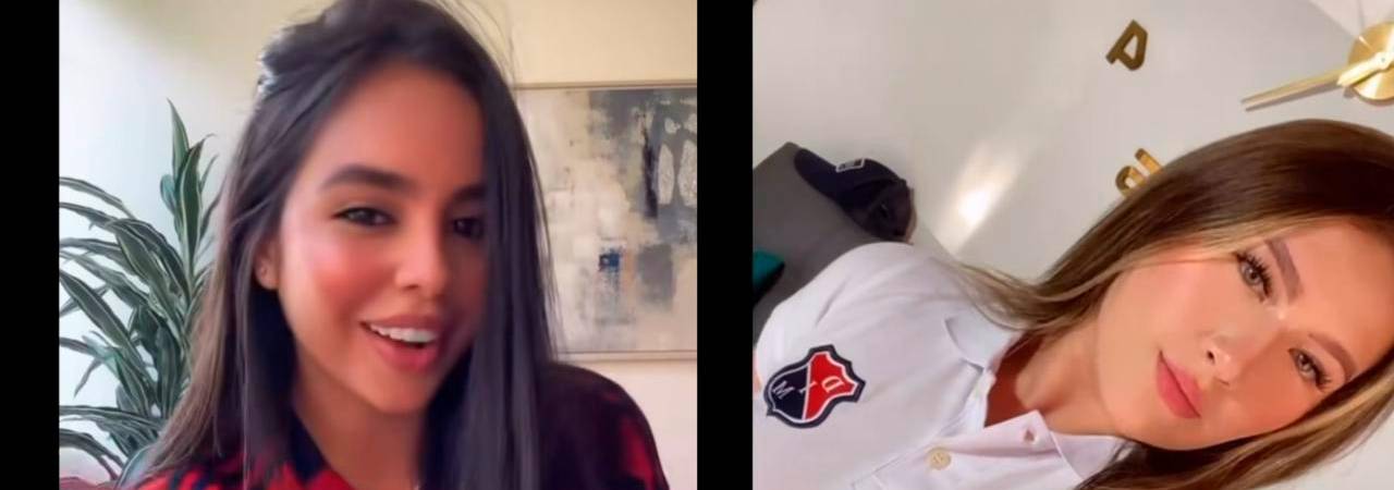 Melina Ramírez y otros famosos hinchas del DIM que quedaron entusados