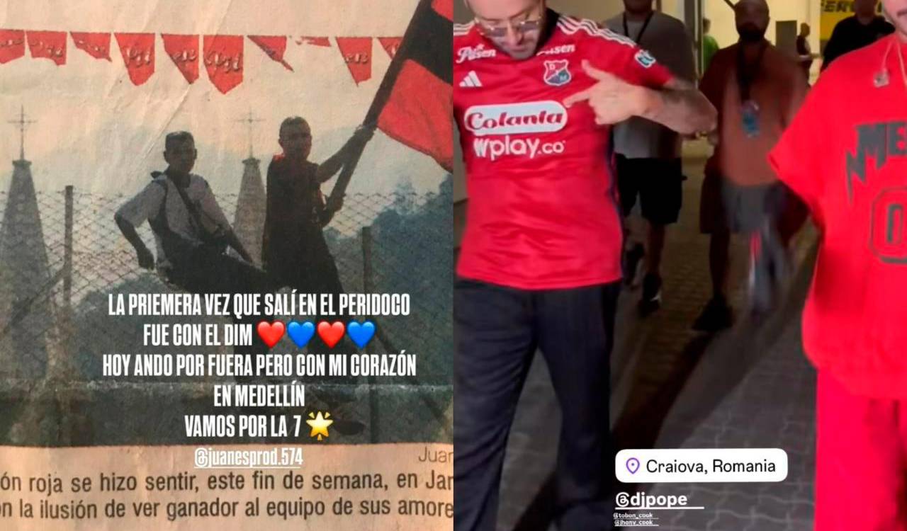 Melina Ramírez y otros famosos hinchas del DIM que quedaron entusados