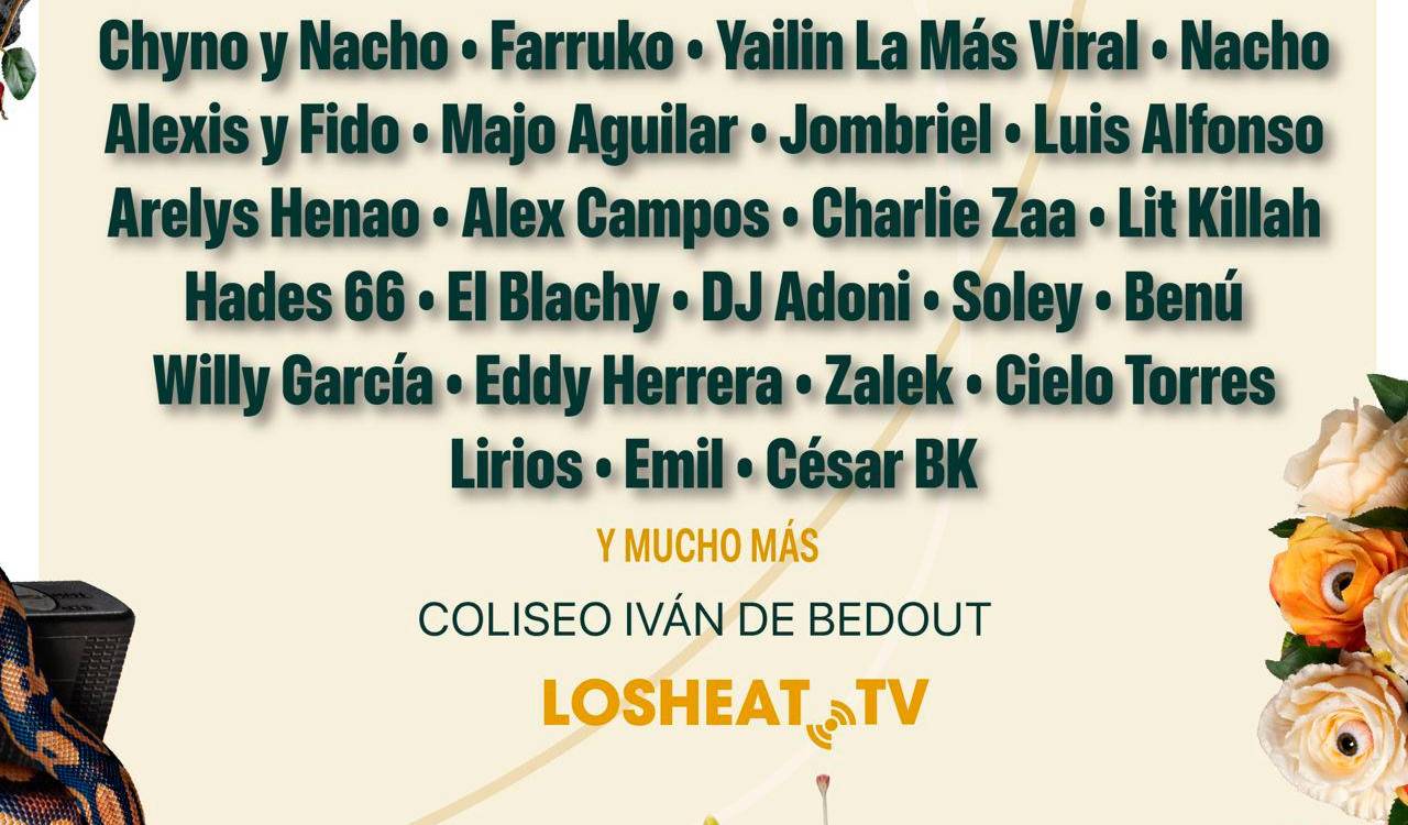 Medellín, lista pa recibir los premios ‘Heat’