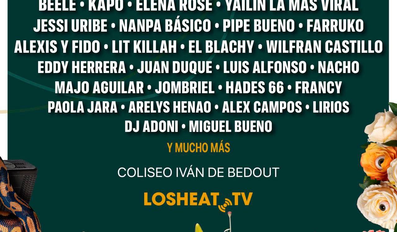 Medellín, lista pa recibir los premios ‘Heat’