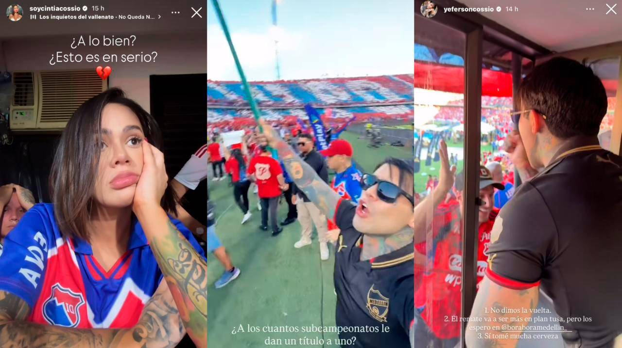 Melina Ramírez y otros famosos hinchas del DIM que quedaron entusados