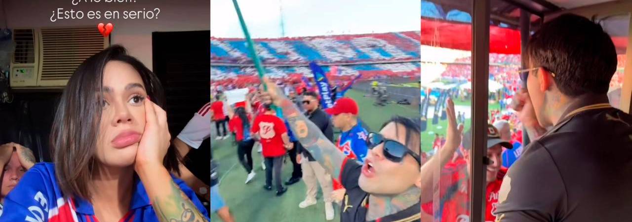 Melina Ramírez y otros famosos hinchas del DIM que quedaron entusados