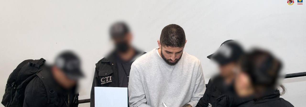 La Fiscalía señaló que Agudelo Maya es requerido por la Corte del Distrito Sur de Florida. /FOTO: FISCALÍA GENERAL DE LA NACIÓN