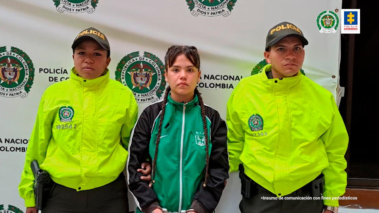 $!Los tatuajes de Angie Michell Mazo Castañeda fueron claves en la identificación para su captura. /FOTOS: CORTESÍA