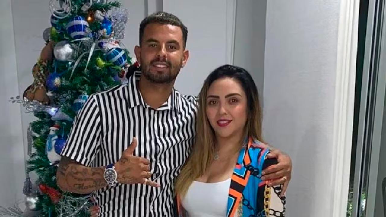 Edwin Cardona y Carolina Castaño. /FOTO: REDES SOCIALES