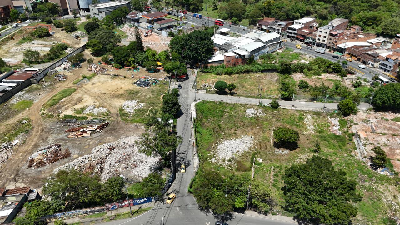 El sector de Pilarica en Robledo tendrá cierres importantes a finales de septiembre. FOTO: ALCALDÍA DE MEDELLÍN