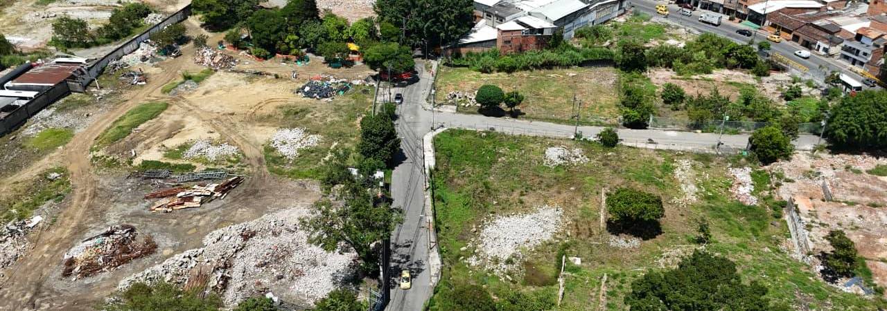 El sector de Pilarica en Robledo tendrá cierres importantes a finales de septiembre. FOTO: ALCALDÍA DE MEDELLÍN