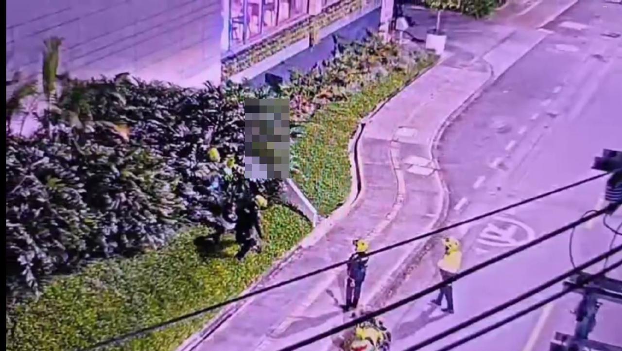 Momento de la captura. Foto: Policía Nacional