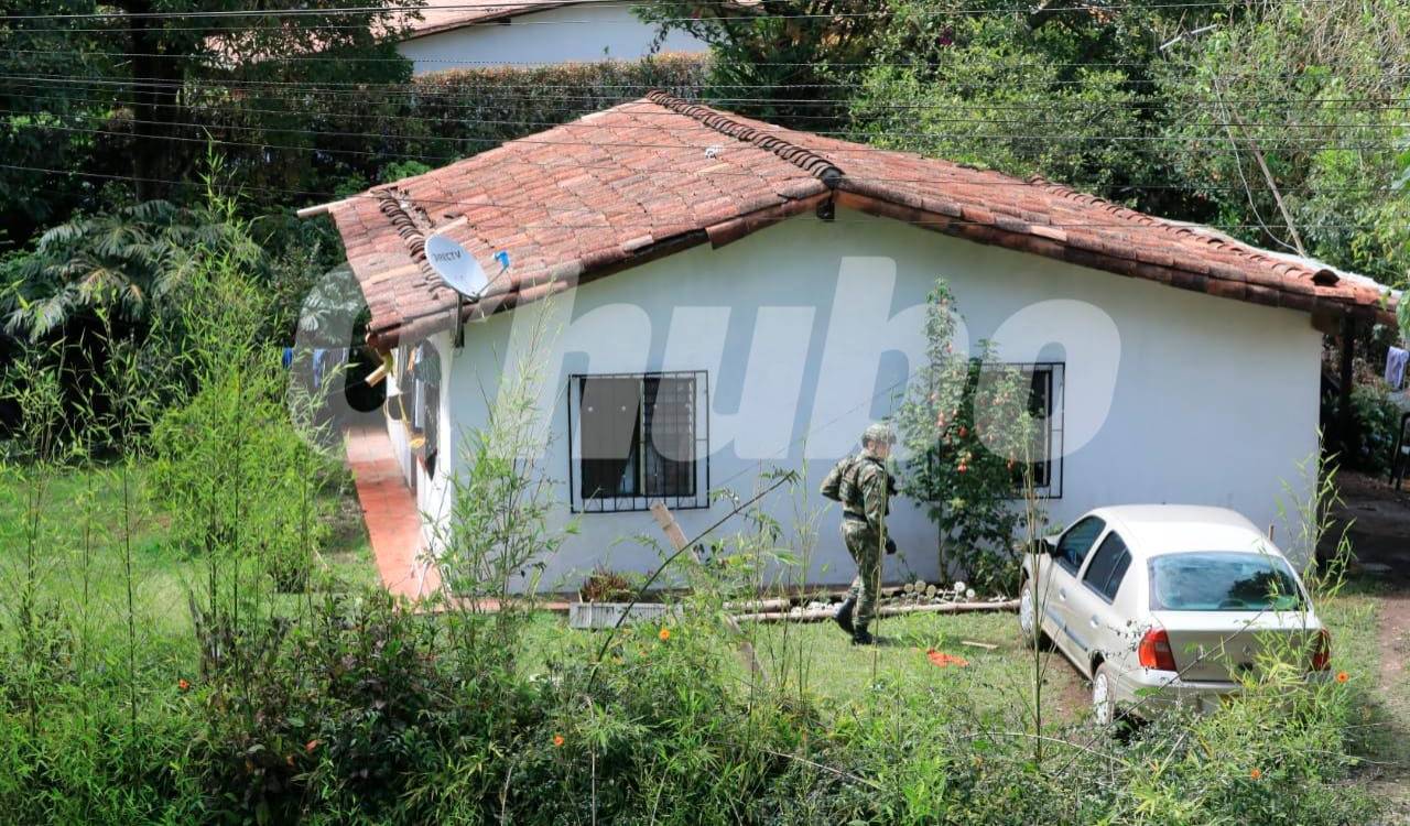 Esta es la finca en la que ocurrió la masacre. /FOTO: ESNEYDER GUTIÉRREZ