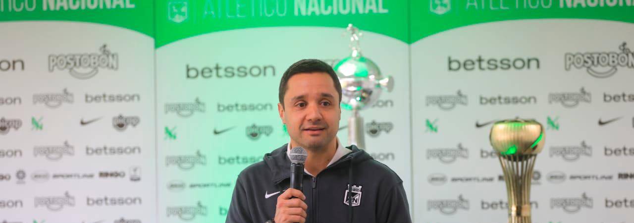 EN VIDEO: “Siempre buscaremos pelear con títulos”: Sebastián Arango Botero expuso su proyecto en Nacional 