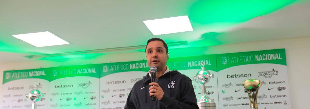 EN VIDEO: “Siempre buscaremos pelear con títulos”: Sebastián Arango Botero expuso su proyecto en Nacional 