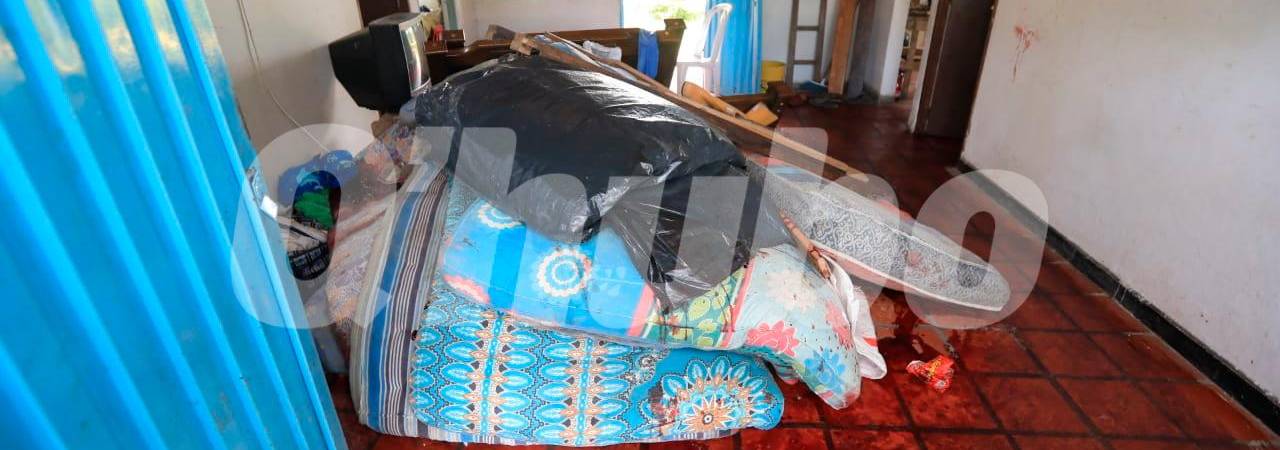 EN IMÁGENES: Así quedó la casa donde fueron masacrados los 7 obreros en Rionegro