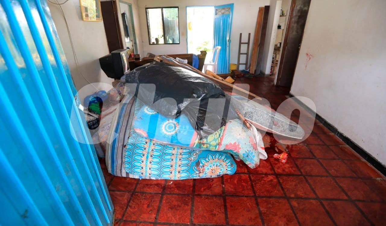 EN IMÁGENES: Así quedó la casa donde fueron masacrados los 7 obreros en Rionegro