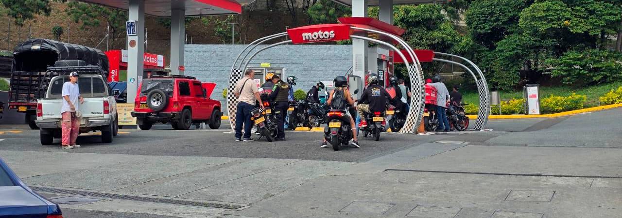 Hoy el panorama es distinto y las estaciones de gasolina ya no están en crisis. / FOTO: SANTIAGO OLIVARES TOBÓN