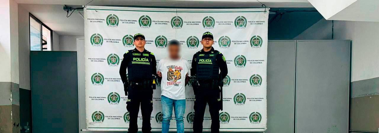Alias el Costeño fue capturado tras la incautación de más de 150 kilos de marihuana en una vivienda, en Villa Sofía. /FOTO: POLICÍA NACIONAL
