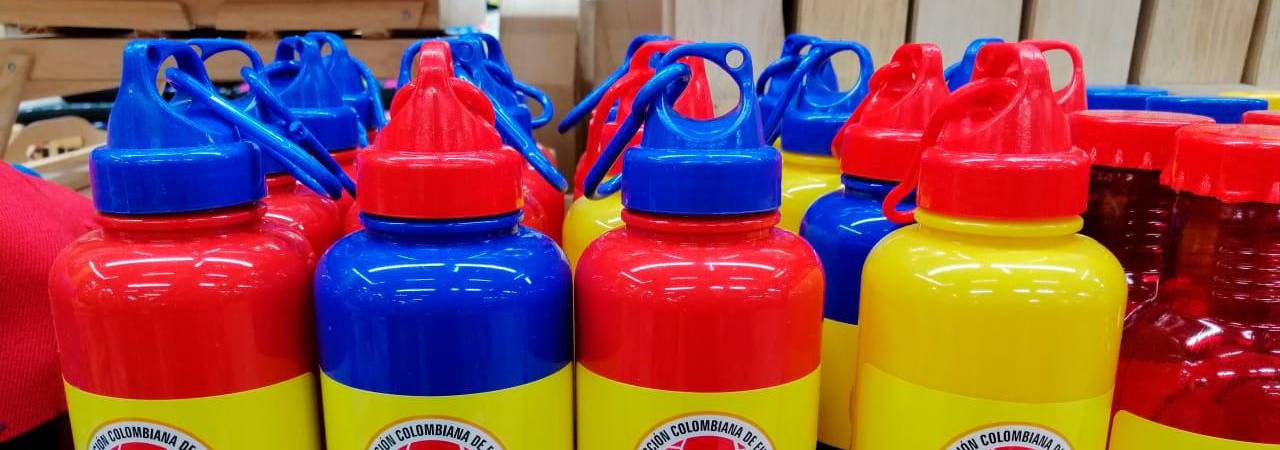 Termos de la Selección Colombia. /FOTO: SINDY VALLE. 