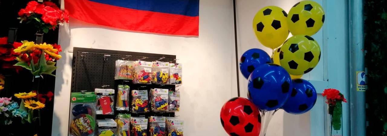 Secciones completas dedicadas a los productos de la Tricolor. /FOTO: SINDY VALLE. 