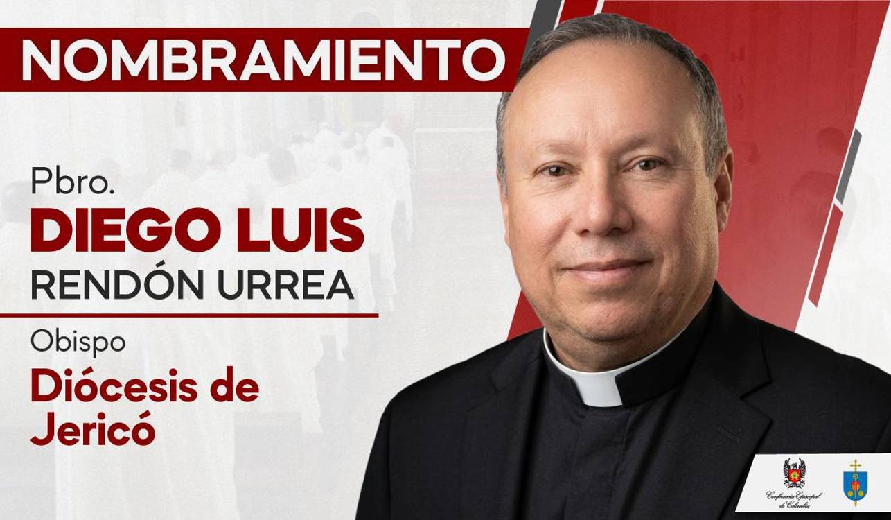 El presbítero Diego Luis Rendón Urrea también es miembro del Colegio de Consultores y del Consejo Presbiteral de la Diócesis de Santa Rosa de Osos. FOTO: CORTESÍA