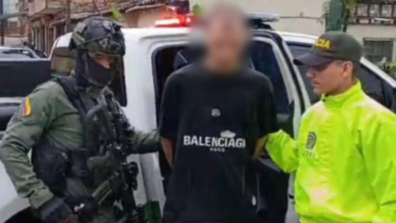 Cristian Camilo Gallego, alias Bollo, mató a dos personas este año en Medellín. <b><span class=mln_small-caps_mln>/ FOTO: CORTESÍA POLICÍA NACIONAL</span></b>