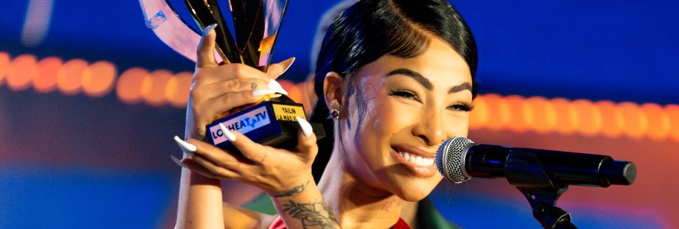 Yailin dio uno de los performance más esperado de la noche, cantó su éxito ‘Bing bong’ y recibió dos galardones. / FOTO: CORTESÍA