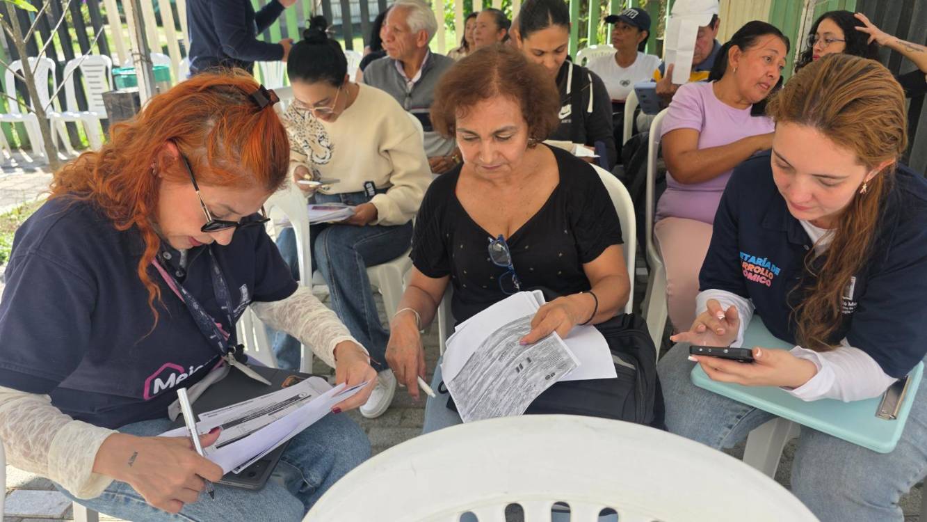 Jornadas de preinscripción de subsidios de vivienda. FOTO: ALCALDÍA DE MEDELLÍN
