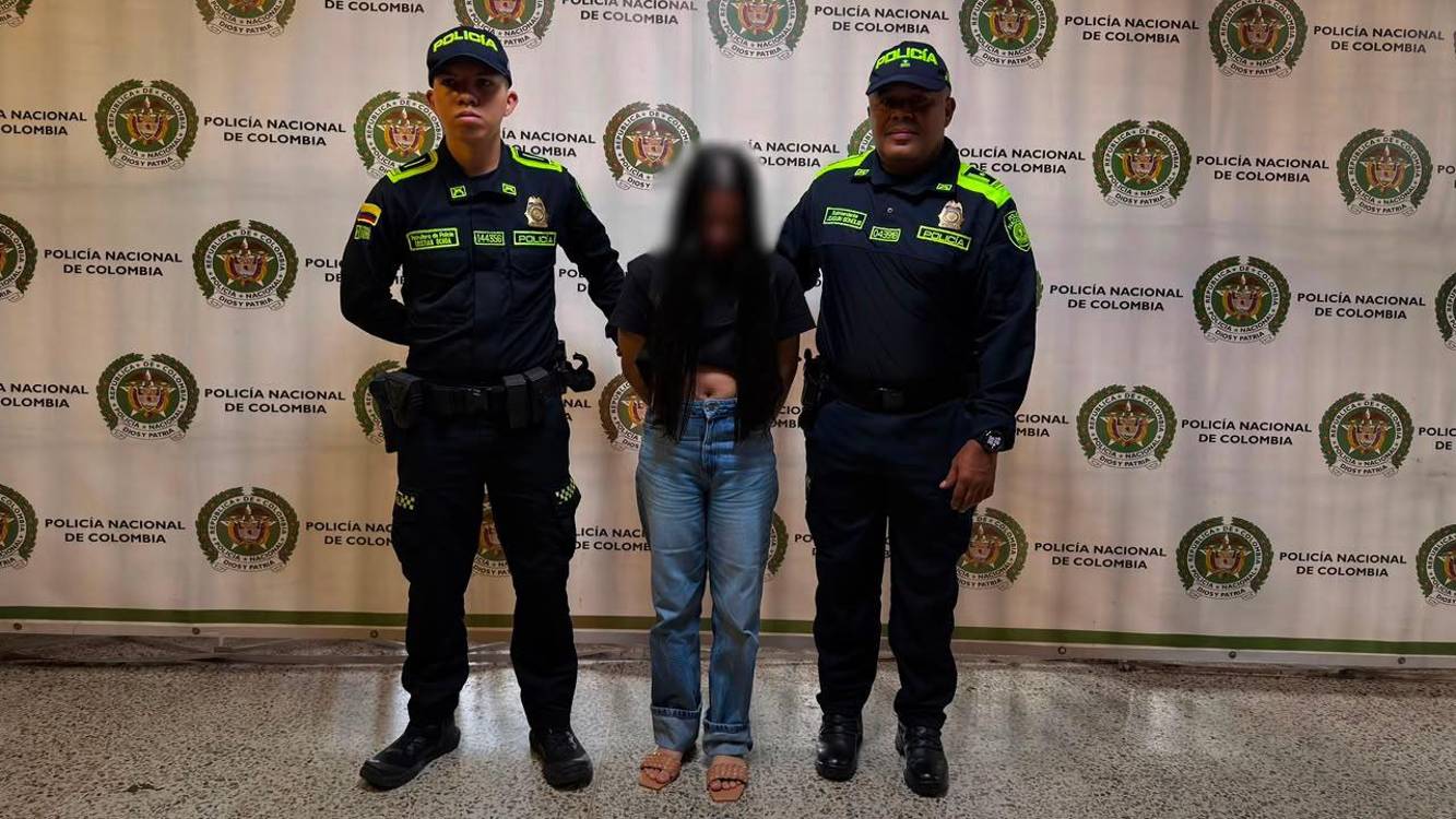 <span class=mln_uppercase_mln>María</span><b><span class=mln_uppercase_mln> del Carmen González, de 24 años, capturada en Montería. </span></b>