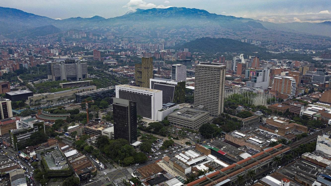 Centro de Medellín. FOTO: MANUEL SALDARRIAGA QUINTERO