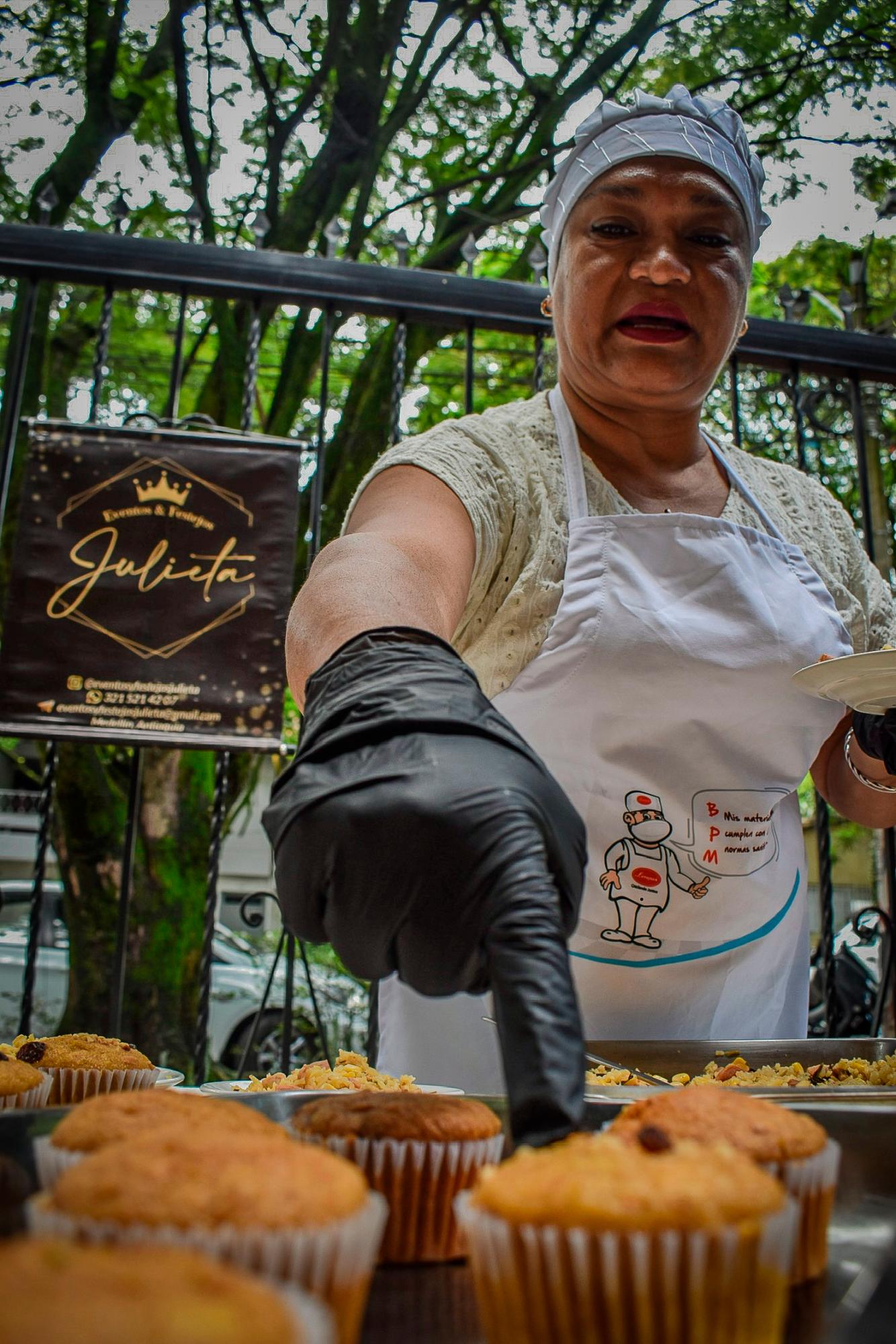 Conozca a Julieta, un símbolo de resiliencia a través de la rica gastronomía