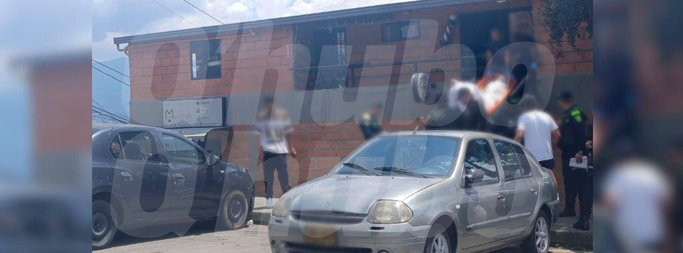 En esta barbería ubicada en Robledo Santa María Campestre, se registró la muerte del joven. /FOTO: ALEJANDRA MORALES RÍOS