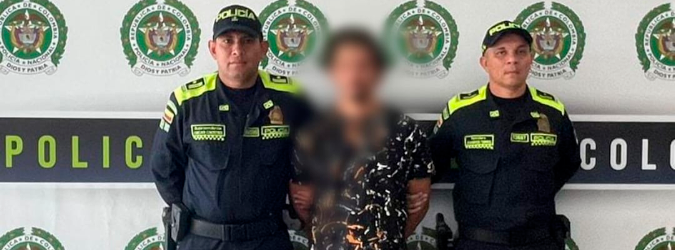 Él es el hombre de 26 años señalado de, presuntamente, incendiar la moto de la Policía. /FOTO: CORTESÍA