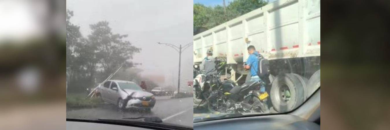 Los conductores de ambos vehículos resultaron lesionados. /FOTOS: CAPTURAS DE VIDEO