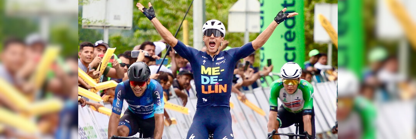 Wilmar Paredes, ciclista del Team Medellín. /FOTO: INSTAGRAM @wparedesz