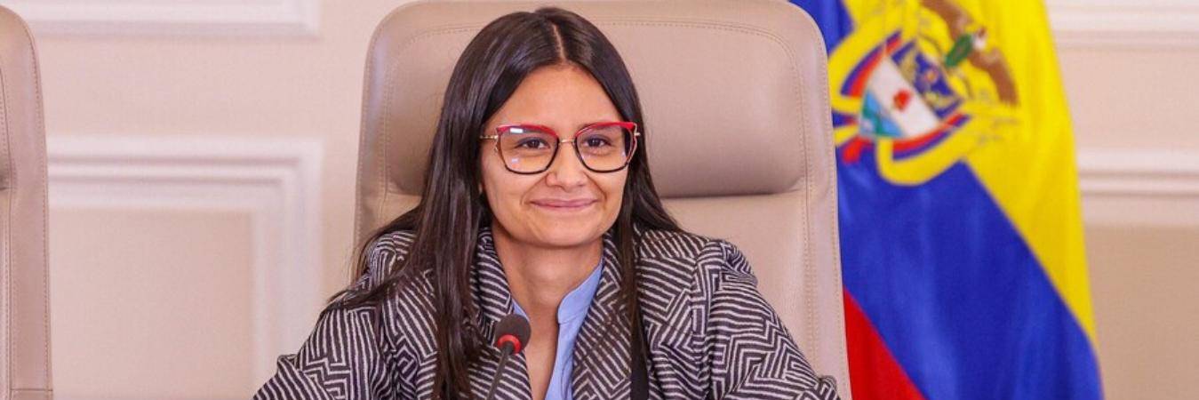 Angie Rodríguez, considerada una de las mujeres más poderosas del Gobierno Petro. FOTO: COLPRENSA