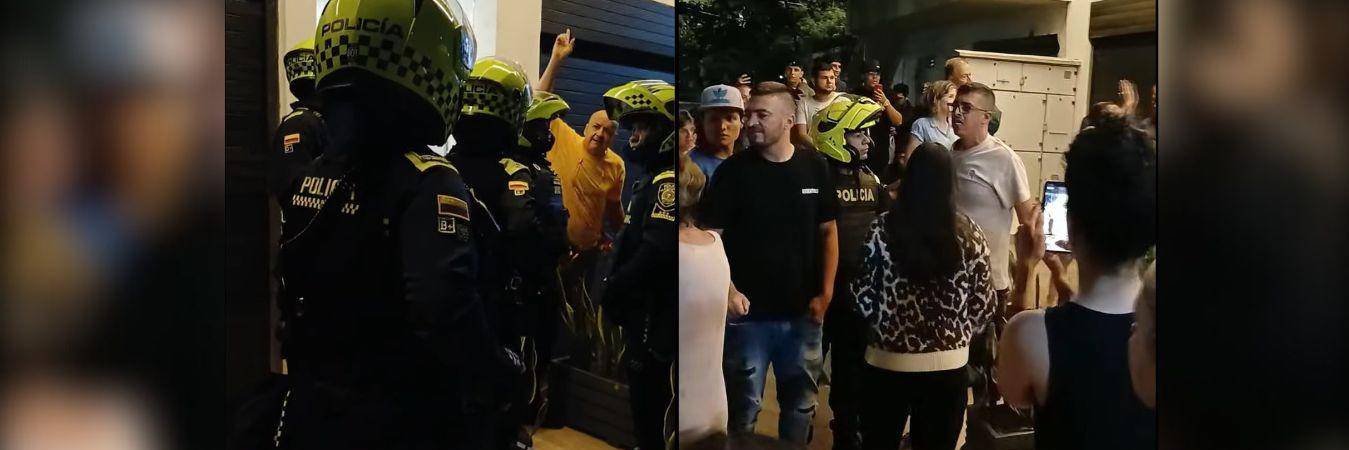 Los vecinos de este barrio se cansaron de la bulla que ajenos llegan a hacer a un edificio. FOTO: CAPTURA VIDEO