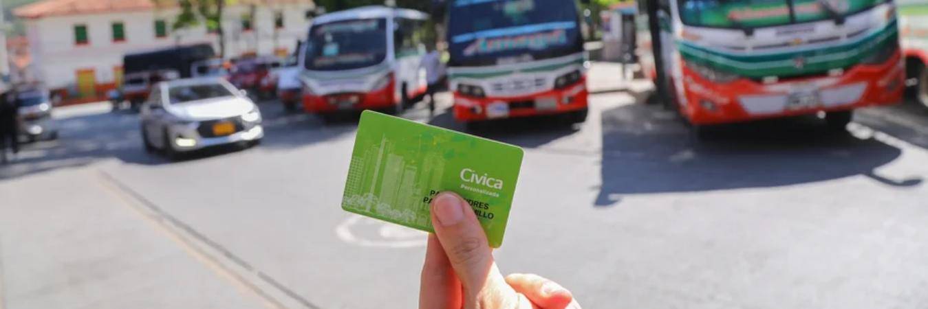 Rutas Amagá-Medellín y Amagá-Caldas ya pueden pagar sus viajes con tarjeta Cívica. FOTO: METRO DE MEDELLÍN 